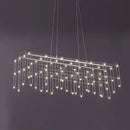 Creative postmodern LED chandelier for bar and reception