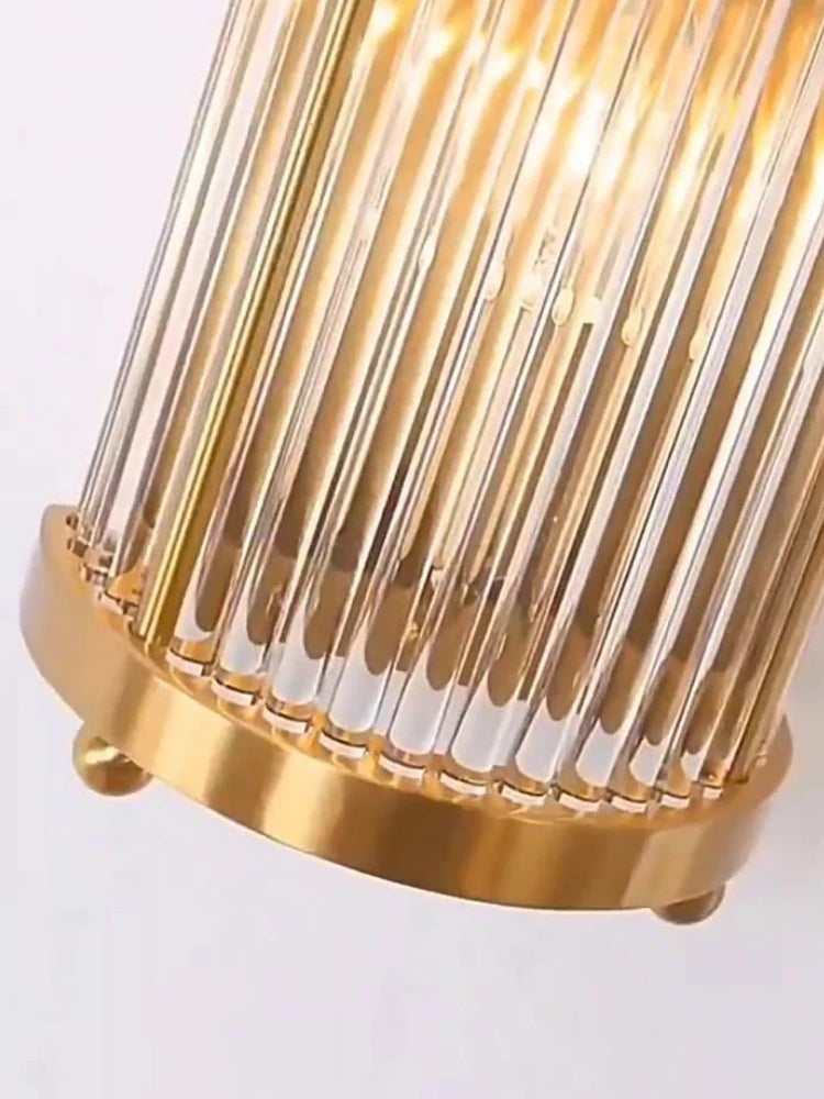 Luxury style crystal wall lamp for an elegant atmosphere - vue 5 sur 10
