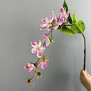 Artificial silk jasmine branch for festive decoration