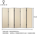 folding metal mobile screen for various spaces