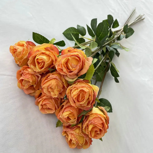 Artificial rose bouquet for wedding and garden decoration - vue 11 sur 11