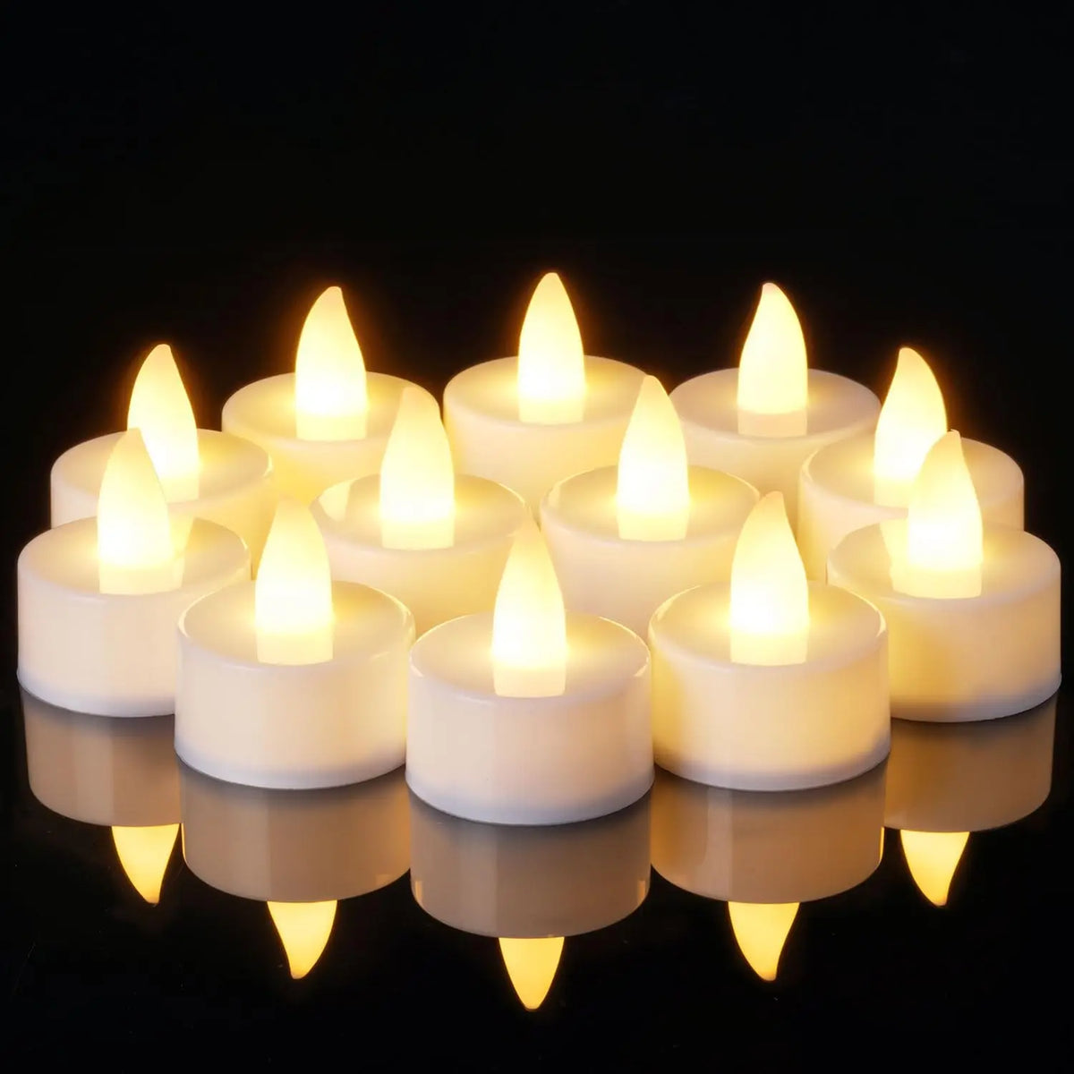 Set of 24 creative LED candles for Halloween and Christmas