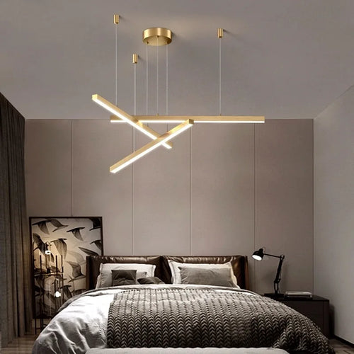 Modern creative pendant light with interchangeable design for interior decor - vue 9 sur 9