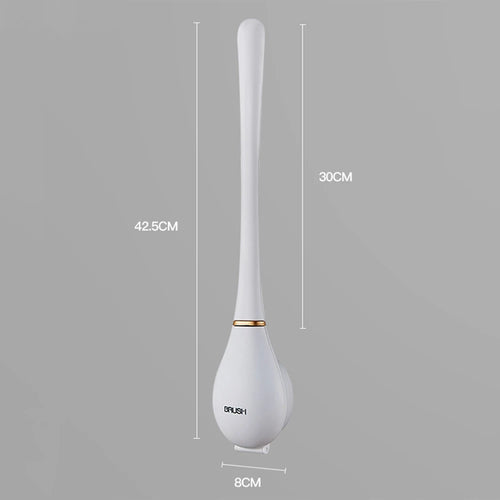 modern silicone brushes with holder for hygienic cleaning - vue 10 sur 9