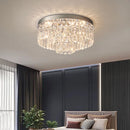 Luxury French style crystal ceiling light simple atmosphere 2024