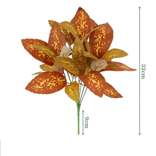 feuilles de bambou dieffenbago en soie pour décoration élégante - vue 30 sur 32