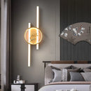 Chinese style copper wall light for indoor lighting