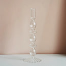 Clear glass candleholder modern nordic home decor