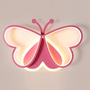 Winfordo LED chandelier with adjustable butterfly lamp for children