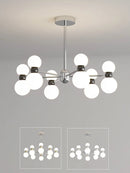 Dimmable pendant chandelier for modern interior decor