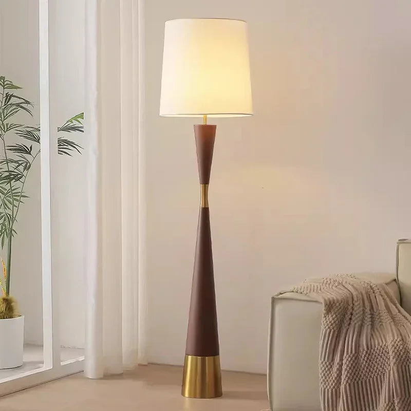 Minimalist retro luxury floor lamp for a cosy interior