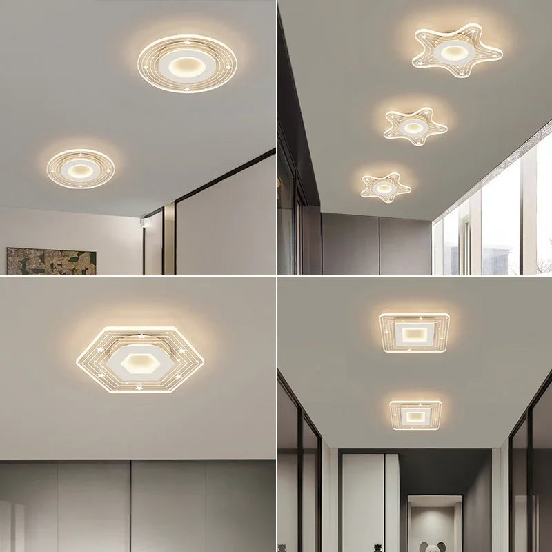 Modern LED ceiling light for stylish indoor lighting