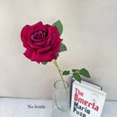 Artificial pink roses for elegant and modern home decoration