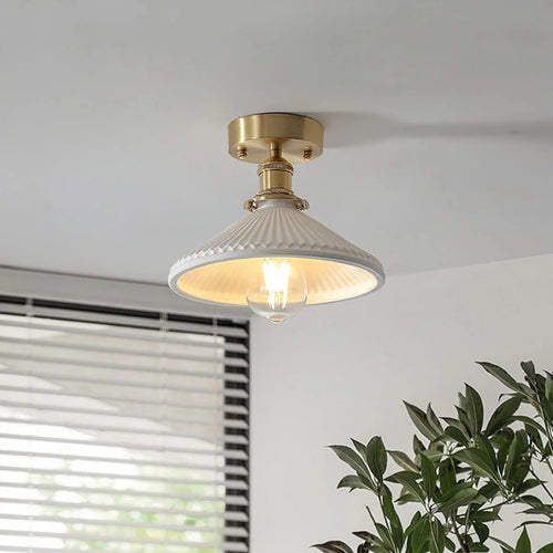 Nordic Japanese style luxury LED pendant light - vue 7 sur 10