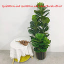 Large artificial ficus plant for indoor and outdoor decoration