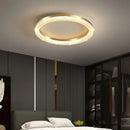Led ring ceiling chandelier for home decoration