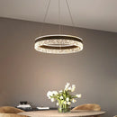 Modern crystal LED chandelier for interior decoration