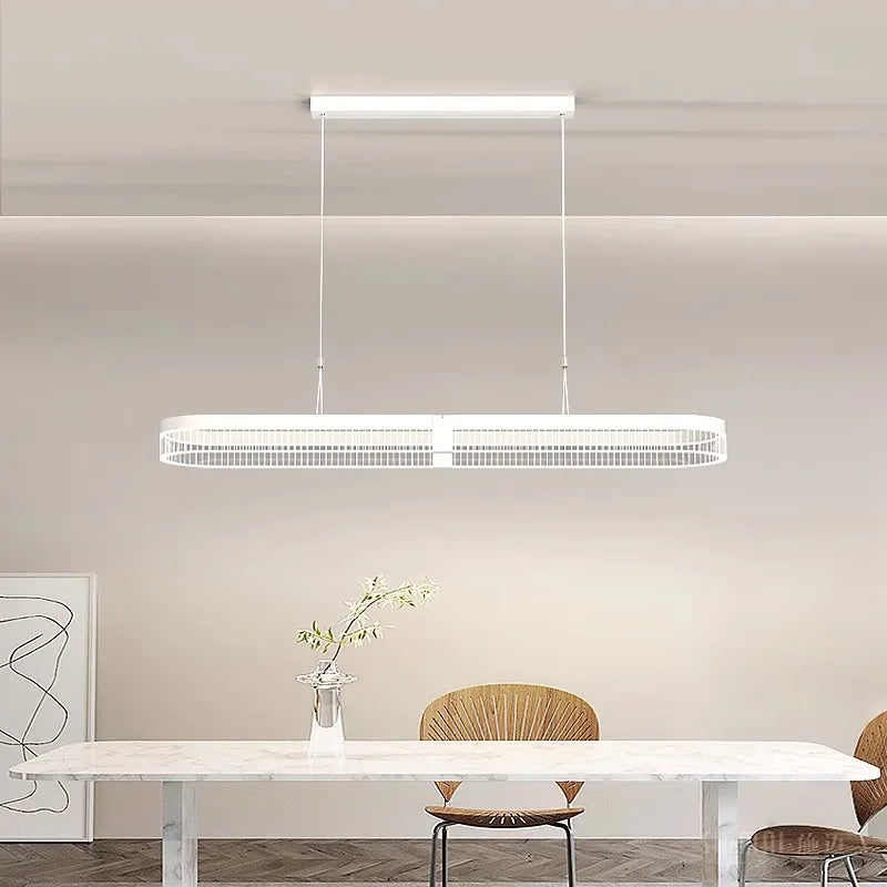 Decorative indoor chandelier with pendant suspension - vue 5 sur 8