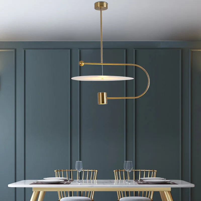 Nordic designer pendant light for minimalist interiors