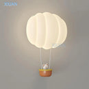 Romantic hot air balloon wall lamp indoor decorative light