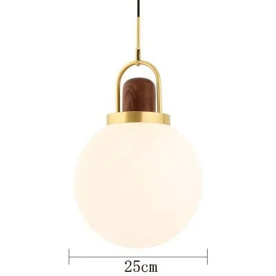 Chinese glass pendant light for bar and restaurant decor - vue 11 sur 11