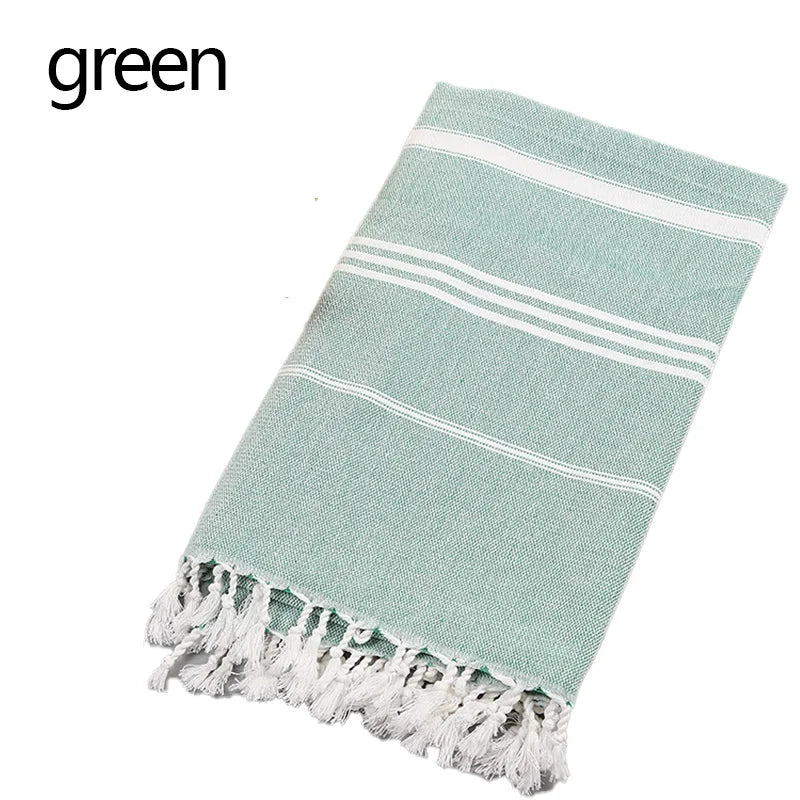 Extra large sand-free quick dry beach towel