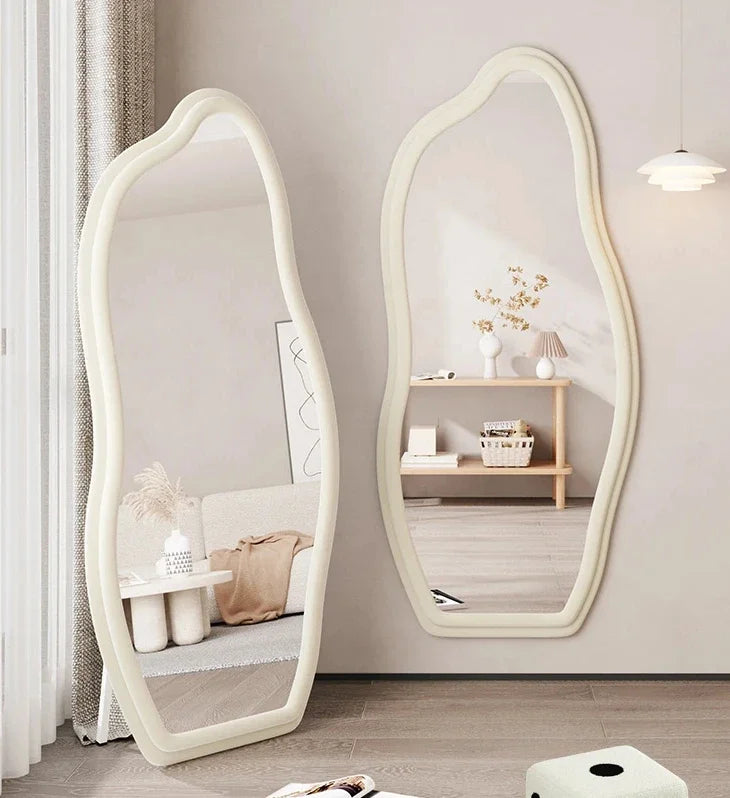 lightweight floor mirror modern design for interior