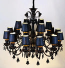 44-arm crystal chandelier for hotel and commercial centre