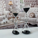 creative glass hourglass for decoration and gifts