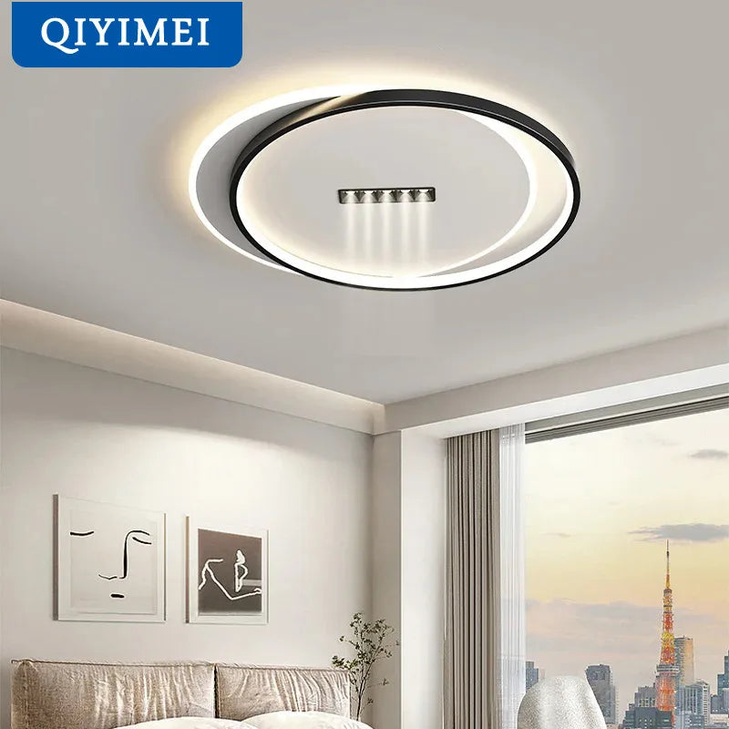 LED chandelier with spotlight for indoor lighting