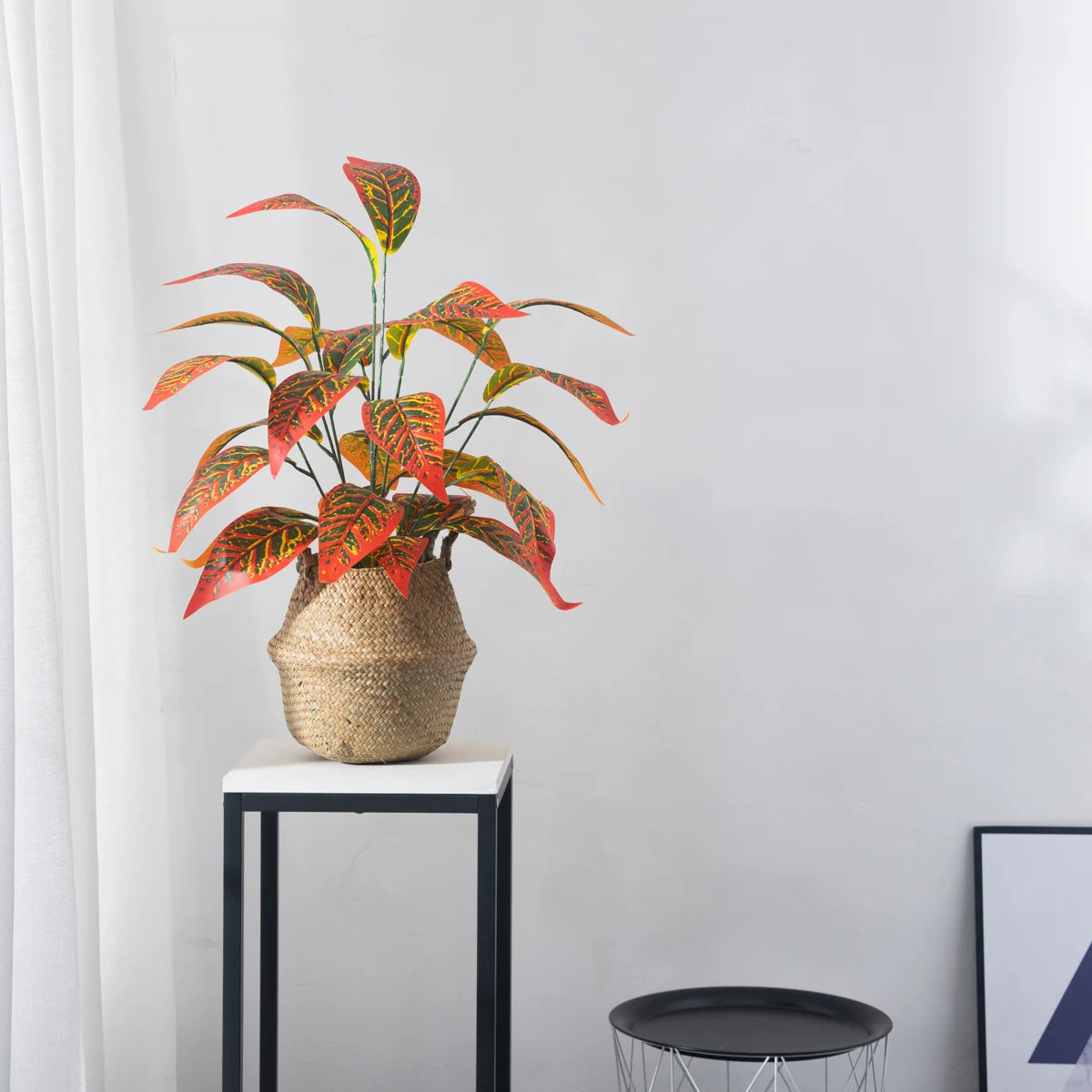 Artificial tropical tree decorative foliage for indoor and outdoor - vue 3 sur 7