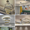 Modern ring design chandelier for interior decoration