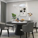 Fabric pendant light for modern Italian interior decoration