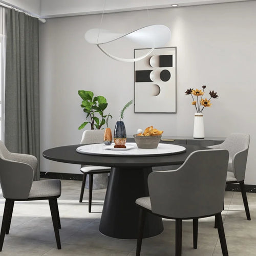 Fabric pendant light for modern Italian interior decoration - vue 2 sur 8