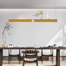Chinese wooden pendant light for a zen and economical atmosphere