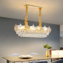 Modern crystal glass chandelier for stylish interiors