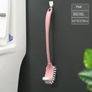 Double-sided toilet brush for effective cleaning
