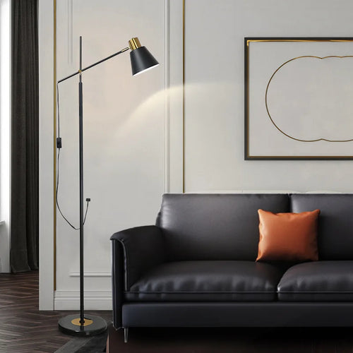 Modern minimalist Nordic floor lamp with creative LED light - vue 7 sur 7