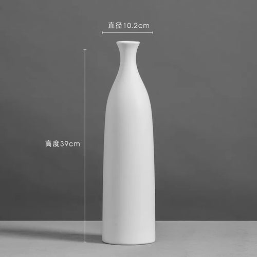 modern ceramic vase for elegant floral decoration - vue 10 sur 14
