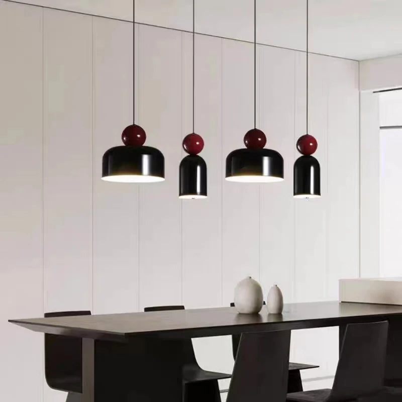 Modern adjustable metal cord chandelier for interior design