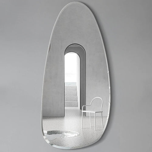 Large modern nordic mirror for stylish interior decoration - vue 5 sur 9