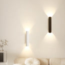 Designer wall light with full spectrum eye protection and warm ambience