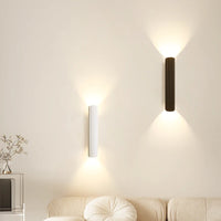 Designer wall light with full spectrum eye protection and warm ambience