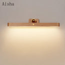 Portable LED wall light with USB charger and touch control