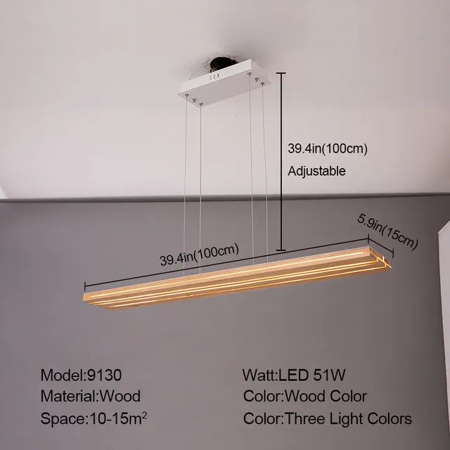 Nordic cracked wood wall light