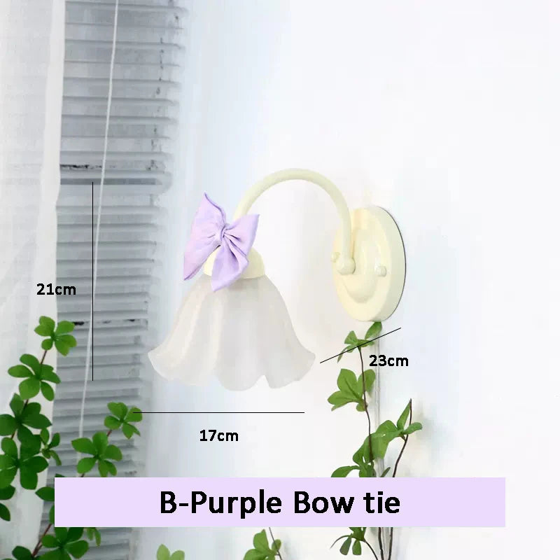 Glass princess wall light for modern children's bedrooms - vue 16 sur 16