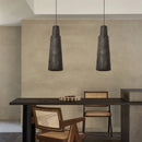 Nordic wabi sabi LED chandelier for restaurant and bar