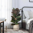 Artificial tropical ficus branches for indoor and outdoor decoration
