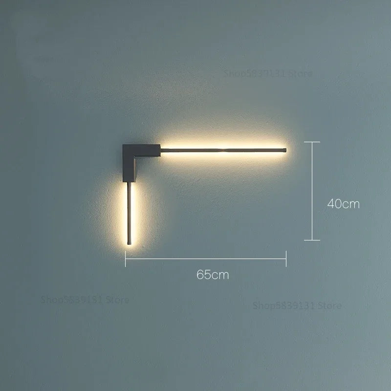Modern creative wall light for stylish interior decor - vue 8 sur 22