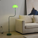 designer table lamp in the shape of a glass bean sprout